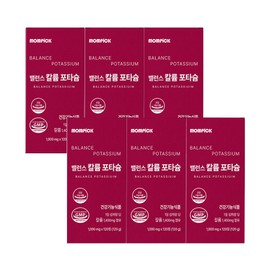Mompic Balance Potassium Domestic 1400mg 120 tablets, 6 units / 맘픽 밸런스 칼륨 포타슘 국내산 1400mg 120정, 6개