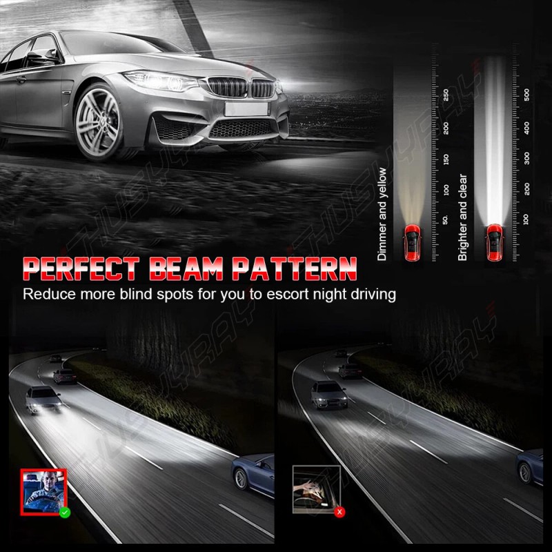 CHUSYYRAY For Nissan Armada 2017-2020 LED Headlight Bulbs Kit High