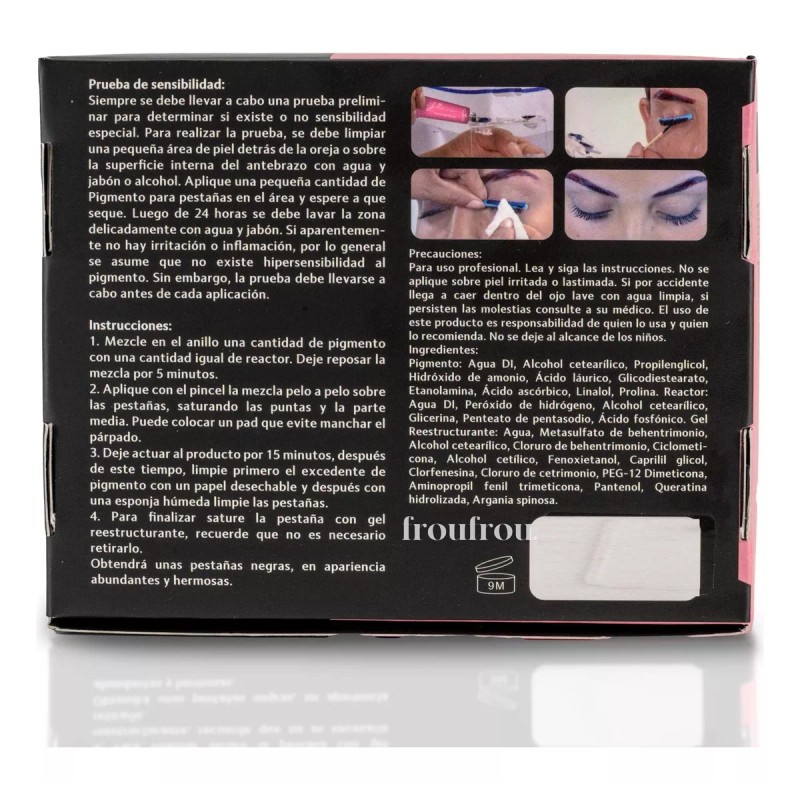 J. Denis Kit Pigmento Para Pestañas Profesional Negro J Denis