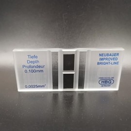 LABTECHZONE HBG Germany Neubauer-Improved Bright line Counting Chamber Hemacytometer by 86