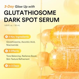 Abib Glutatiosome Dark Spot Serum Vita drop 1.69 fl.oz., cuidado de la piel coreano, manchas oscuras, tratamiento de hiperpigmentación, ligero e hidra