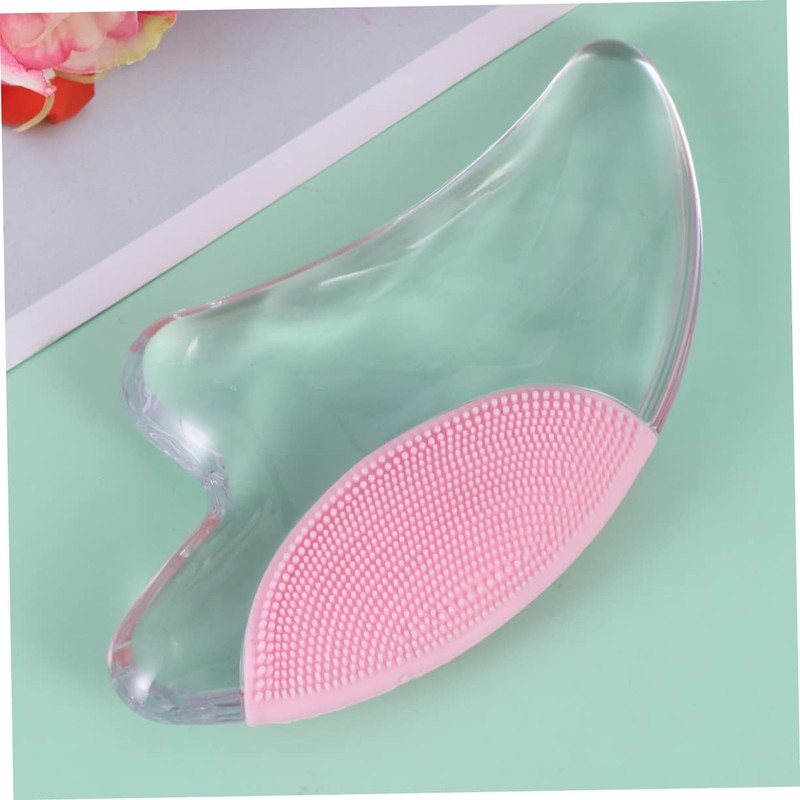 MERRYHAPY Scraping Therapy Tool Gua Sha Crystal Plate for Face