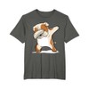 Dabbing Bulldog Inglese Dab Dance Cane Maglietta