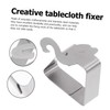Ciieeo 2sets Adjustable Non Skid Tablecloth Clips Slip Table Cover