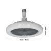 Small Ceiling Fan with Light Remote Control E27 Lamp Holder