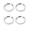 [Asula Project] Aluminum Hub Ring with Brim, Set of 4