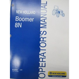 New Holland Operator's Manual for Boomer 8N 84128925 April 2009
