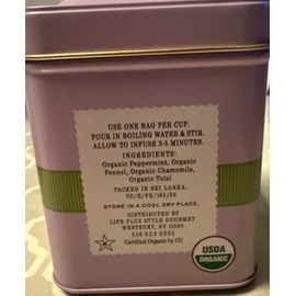 The Secret Garden Organic Sleep Blend Herbal Tea  50 Bags 2.64 Oz 11/27