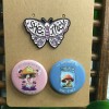 Handmade 3 PC Pronoun Badges Pins Gender Identity 1" Round