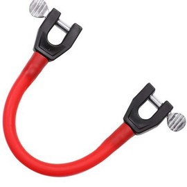 EIHI Easy Wedge Ski Training Aid Ski Tip Connector Elasticity Lace Clips Teaches Control Ski Training Device for Children Beginners, blue