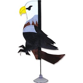 Premier Kites 21305 Decorative Zany Pal Flag, Earl Eagle, 14-Inch