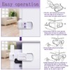4 Pcs Safe Drawer Locks, Update Child Proof Cupboard Locks,