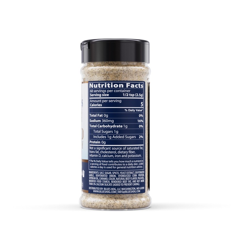 Blues Hog Bold & Beefy Seasoning, Gourmet BBQ Rub for
