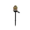 Solar Cartoon House LED Garden Stake Light, Warm Yellow Outdoor