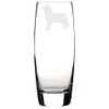 Husky Engraved Hi-Ball Glass, Dog Gift for Women, Gift for