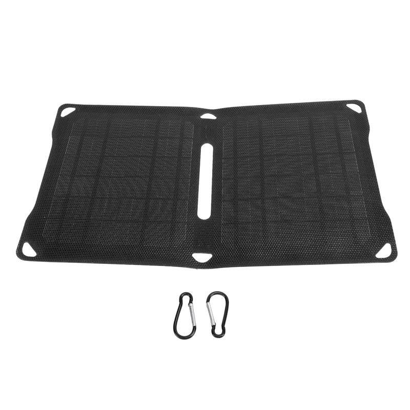 14W Solar Panel USB Charger Portable Foldable Monocrystalline ETFE Solar