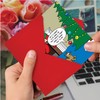 NobleWorks 12 Humorous Christmas Greeting Cards Bulk Box Set with