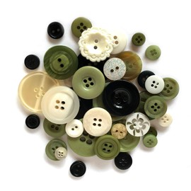 Buttons Galore Grab Bag Camouflage Button