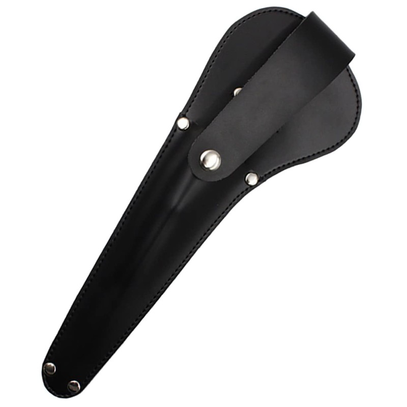 TEHAUX 2pcs Leather Scissor Cover Pouch Portable Scissor Storage Bag