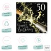 Ruby Ashley 50th Birthday Card for Women & Men Recyclable