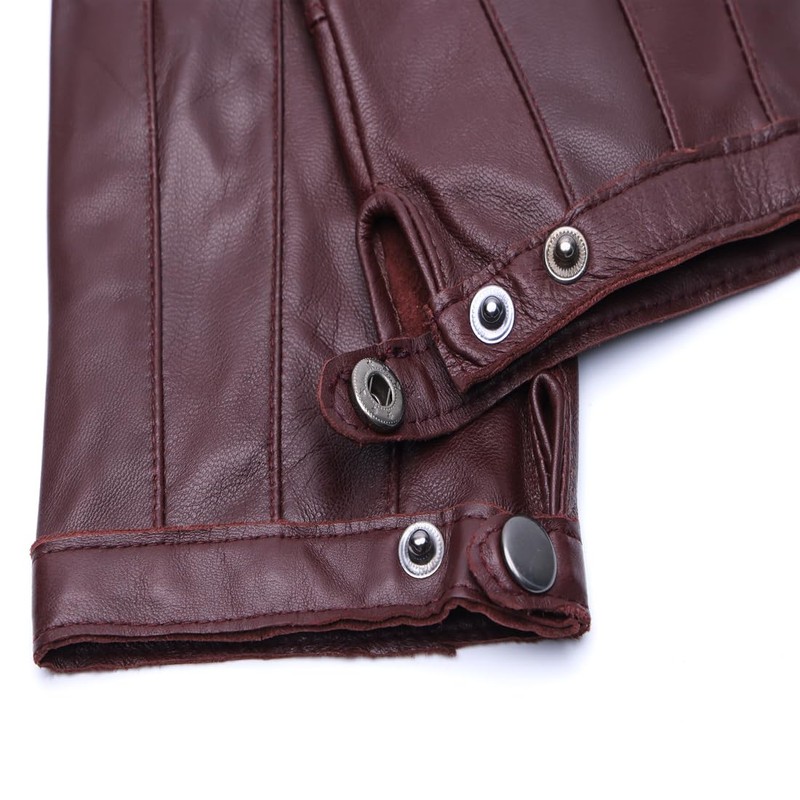 Harssidanzar KL028EU Fingerless Driving Gloves Outdoor Sports Half Finger Gloves