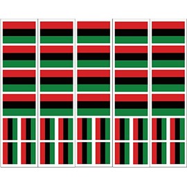 40 Tattoos: Pan African America Flag, Africa Party Favors