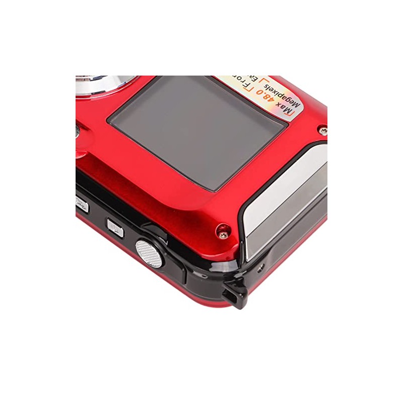 Waterproof Digital Camera, Full HD 2.7K 48MP 10ft Waterproof Underwater