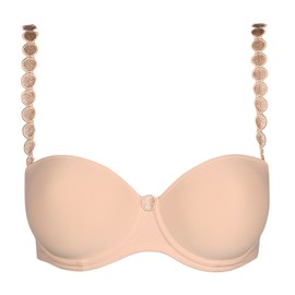 Marie Jo Tom Strapless T-Shirt Bra 30E, Cafe Latte