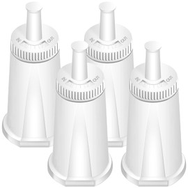 Filtro de Agua de Recambio para Cafeteras Espresso Breville, para Cafeteras Breville BES008, BES810, SES875, BES878 Barista Pro, BES880 Barista Touch, BES920, BES980 Oracle, BES990 (Blanco-4pcs)