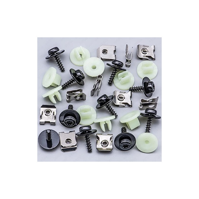 Rexka 10 Sets T30 Engine Splash Shield Guard Undertray Cover