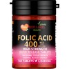 Folic Acid Tablets 400 mcg - 365 Vegan Vitamin B9