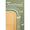 Bamboo Cutting Board for Kitchen, double sided with No Splicing