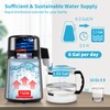 Happybuy Water Purifier with a Generous 1.1-Gallon Capacity. It Features