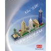 dOvOb Architecture New York Skyline Micro Mini Blocks Building Set,