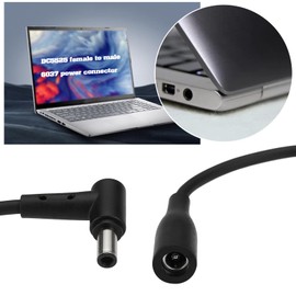 ECSiNG 1 Piece 330W DC5525 Female to Male 6037 Power Supply Connector Kit Compatible with Asus ROG GX700VO-GB012T Laptop Compatible with ASUS ROG GX800VH-XS79K Gaming