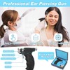 Professional Ear Piercing Gun Kit, Reusable Ear Piercing Machine with