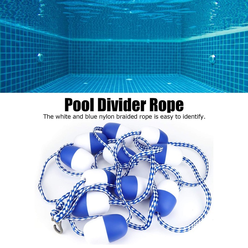 Safety Divider Rope Plastic Swimming Pool Floating Buoy Line Accessories