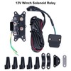 12V 250A Winch Solenoid Relay Contactor Switch Mounting Brackets Kit