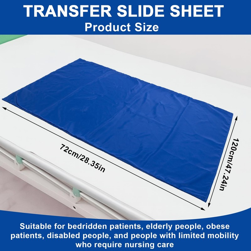 Sliding Sheet for Bedridden and Elderly (72 x 120 cm,