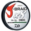 Daiwa J-Braid 150M 8-Strand Woven Round Braid Line, Dark Green,