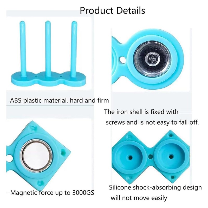 Miiauflskld Magnetic Bobbin Holder, Yarn Organizer and Spool for Sewing