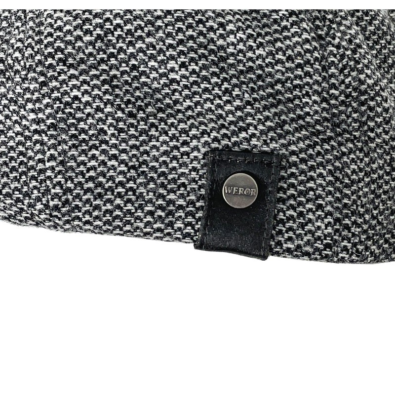 WEROR WEROR-323.1 Men's Flat Cap with Peak, Hat with Cotton