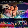 Dreamcolor Acrylic Interior Car LED Strip Light with Wireless APP,
