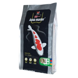 Aqua Master 10Kg Koi Staple Fish Food Large Pellet, 22-Pound