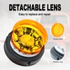 Agrieyes Beacon LED Strobe Lights with Replaceable Lens, Emergency Warning