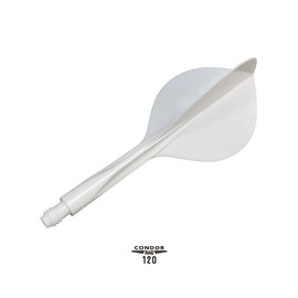 Condor Flight Axe 120 Teardrop Short White