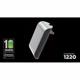 Universal Zagg Sparq 1220 Portable Adapter / Wall Adapter Travel Extra Battery USB Port
