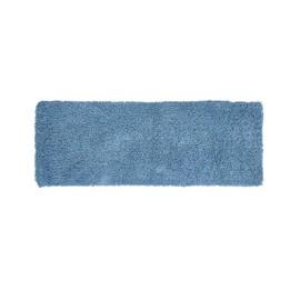Home Weavers Fantasia Bath Absorbent Cotton, Soft Rug, Machine wash Dry, 21"x54", Blue