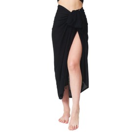 Ciffre Pareo, Sarong, Wrap skirt, beach blanket, Lunghi, Dhoti, Simple, Opaque, embroidery Plain-coloured (Grey, Green, Blue, Red, Purple, Brown, Turquoise, Fuchsia, Orange, Pink, Navy Blue, Turquoise and Yellow). -