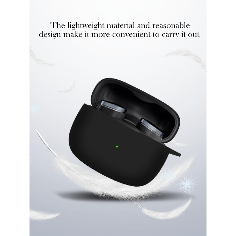 Case for Bowers & Wilkins Pi8 Wireless Earbuds,Soft Protective,Shockproof, BOVUGAC